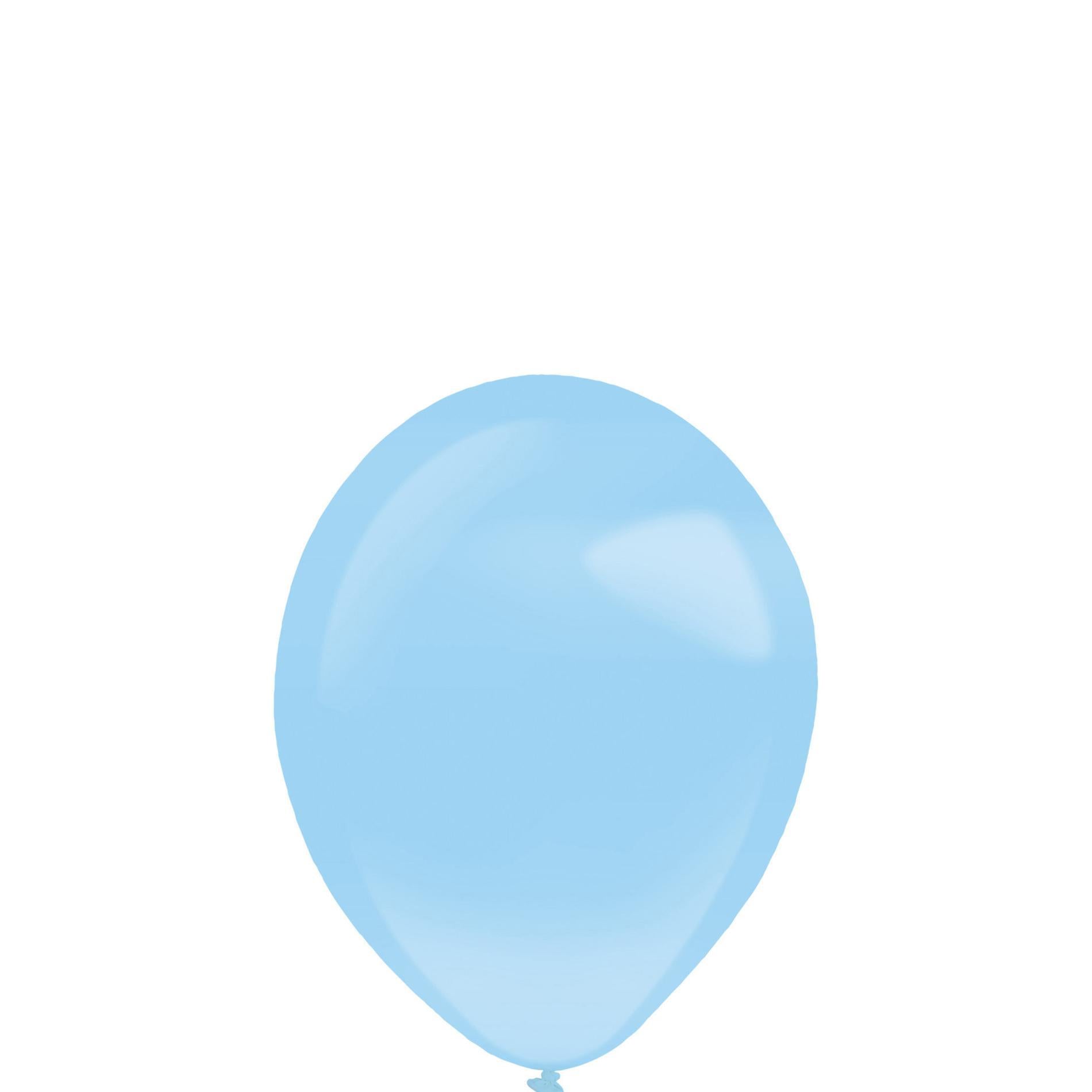 Pastel Blue Pearl Latex Balloons 5in, 100pcs Balloons & Streamers - Party Centre - Party Centre