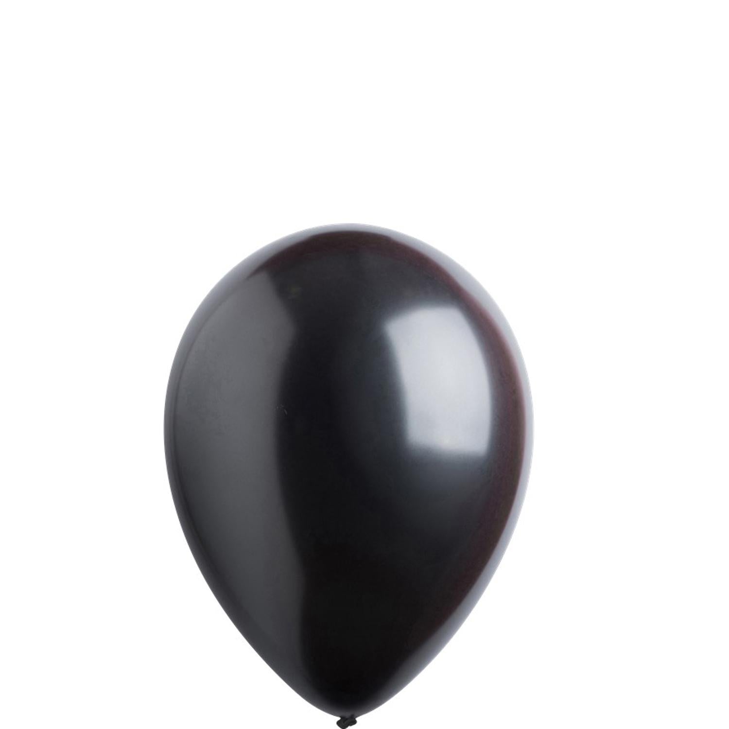 Black Pearl Latex Balloons 5in, 100pcs Balloons & Streamers - Party Centre - Party Centre