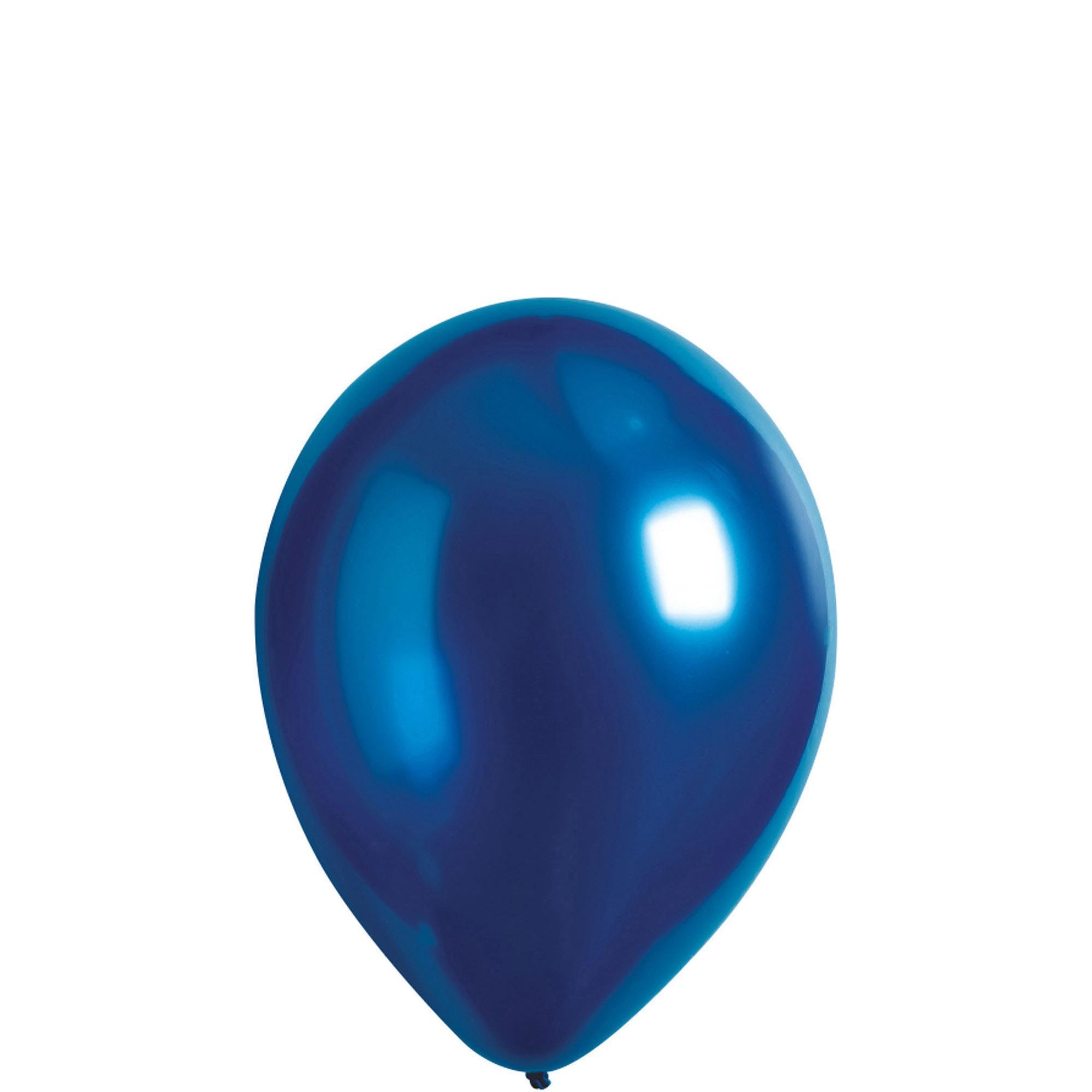 Azure Satin Latex Balloon 5in,100pcs Balloons & Streamers - Party Centre - Party Centre