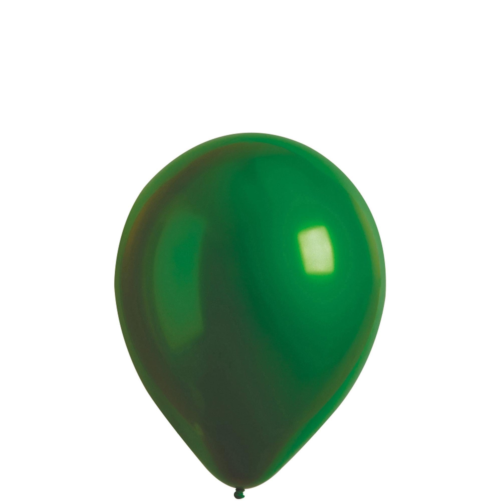Emerald Satin Latex Balloon 5in,100pcs Balloons & Streamers - Party Centre - Party Centre