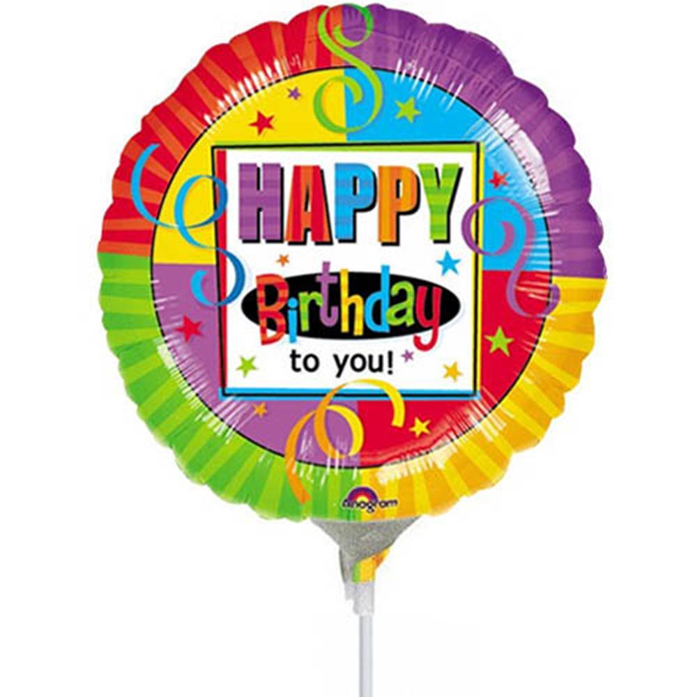 Birthday Perfection Foil Balloon 9in Balloons & Streamers - Party Centre - Party Centre