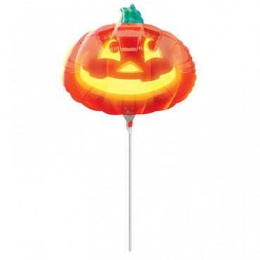 Happy Haunting Pumpkin Mini Shape Balloon Balloons & Streamers - Party Centre - Party Centre