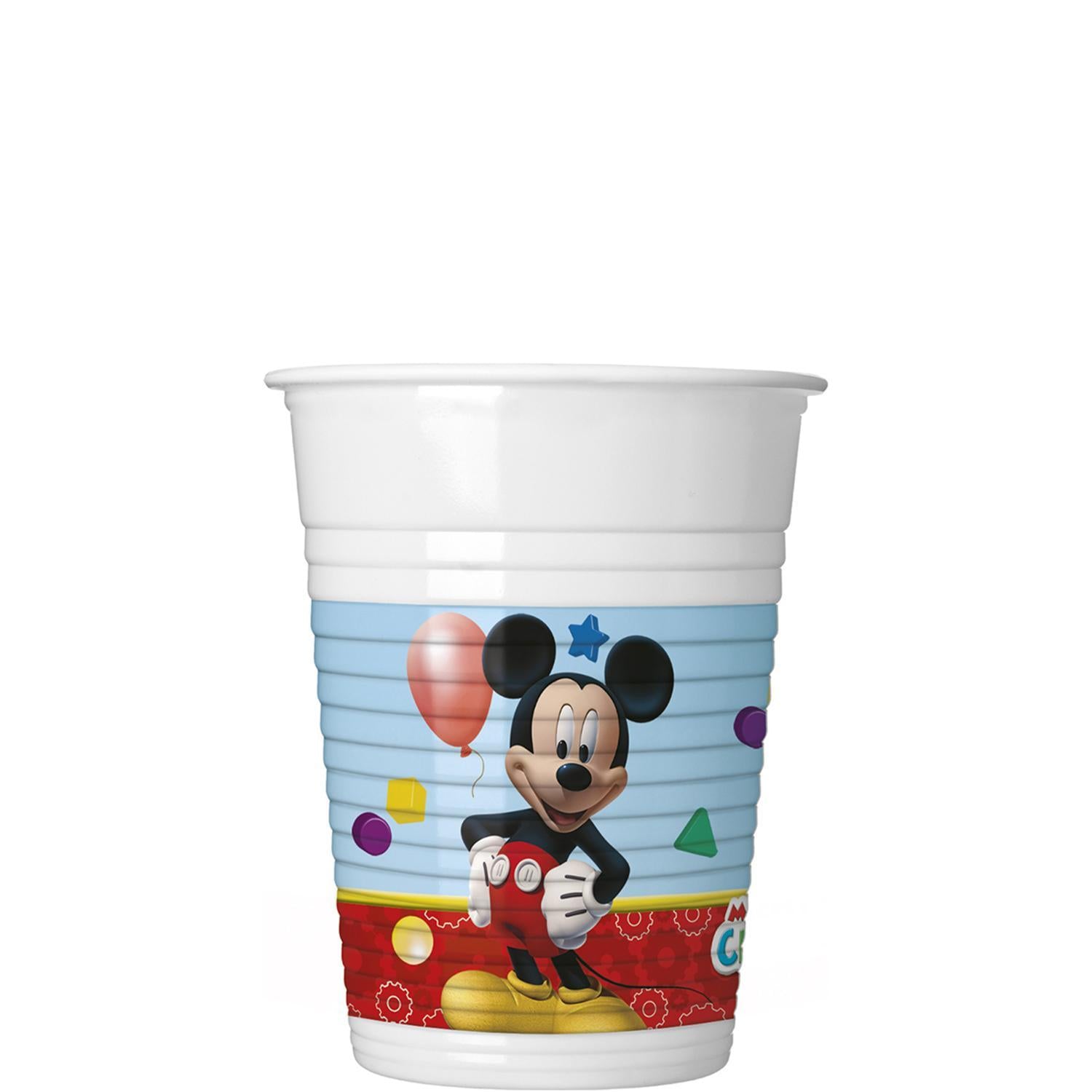 Disney Mickey Playful Plastic Cups 8pcs Printed Tableware - Party Centre - Party Centre