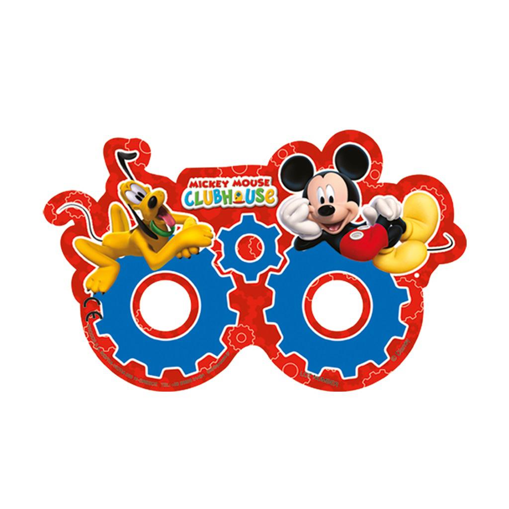 Disney Playful Mickey Mouse Die Cut Masks 6pcs Costumes & Apparel - Party Centre - Party Centre