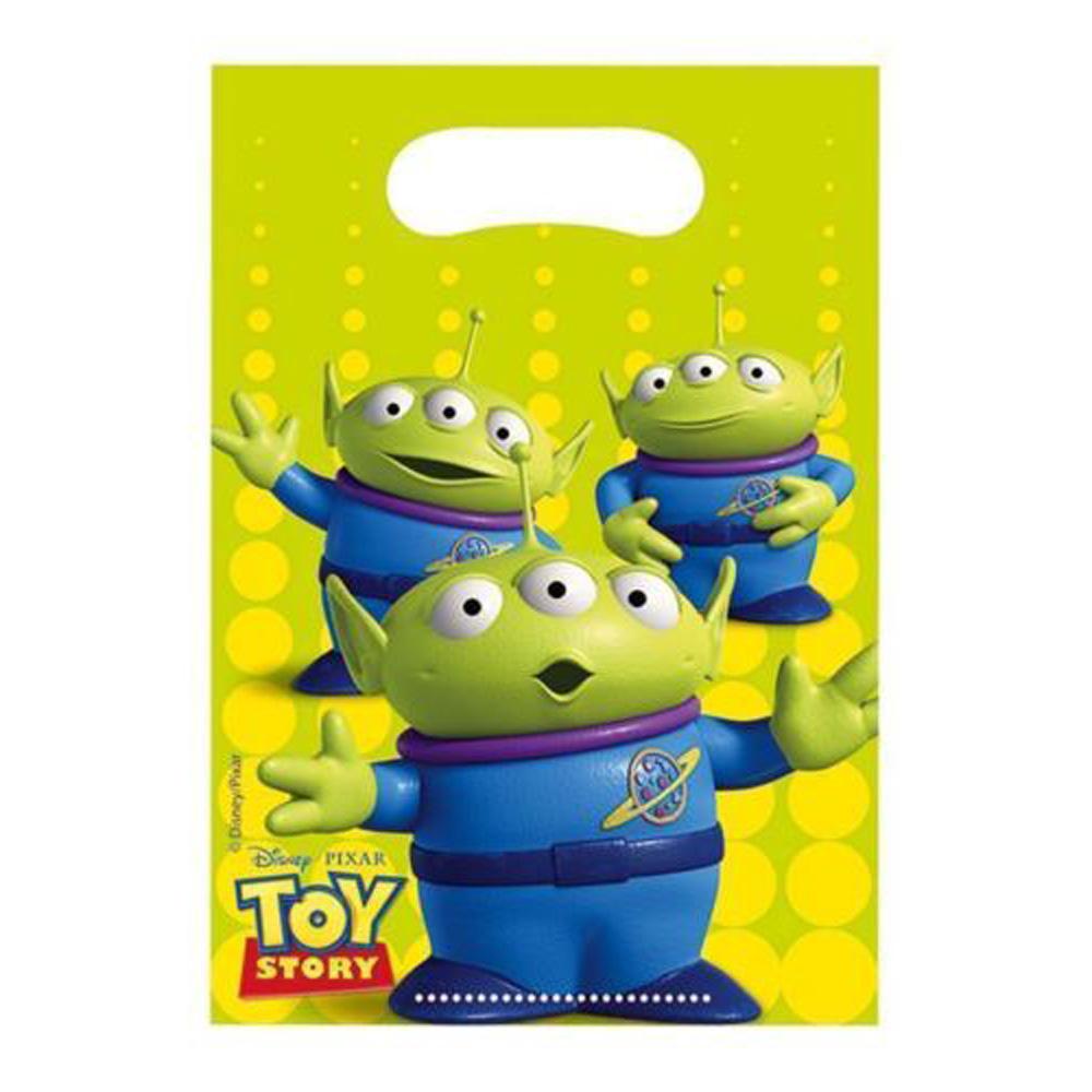 Toy Story Plastic Party Bags 6pcs Favours - Party Centre - Party Centre