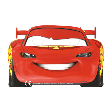 Disney Cars Formula Die-Cut Masks 6pcs Costumes & Apparel - Party Centre - Party Centre