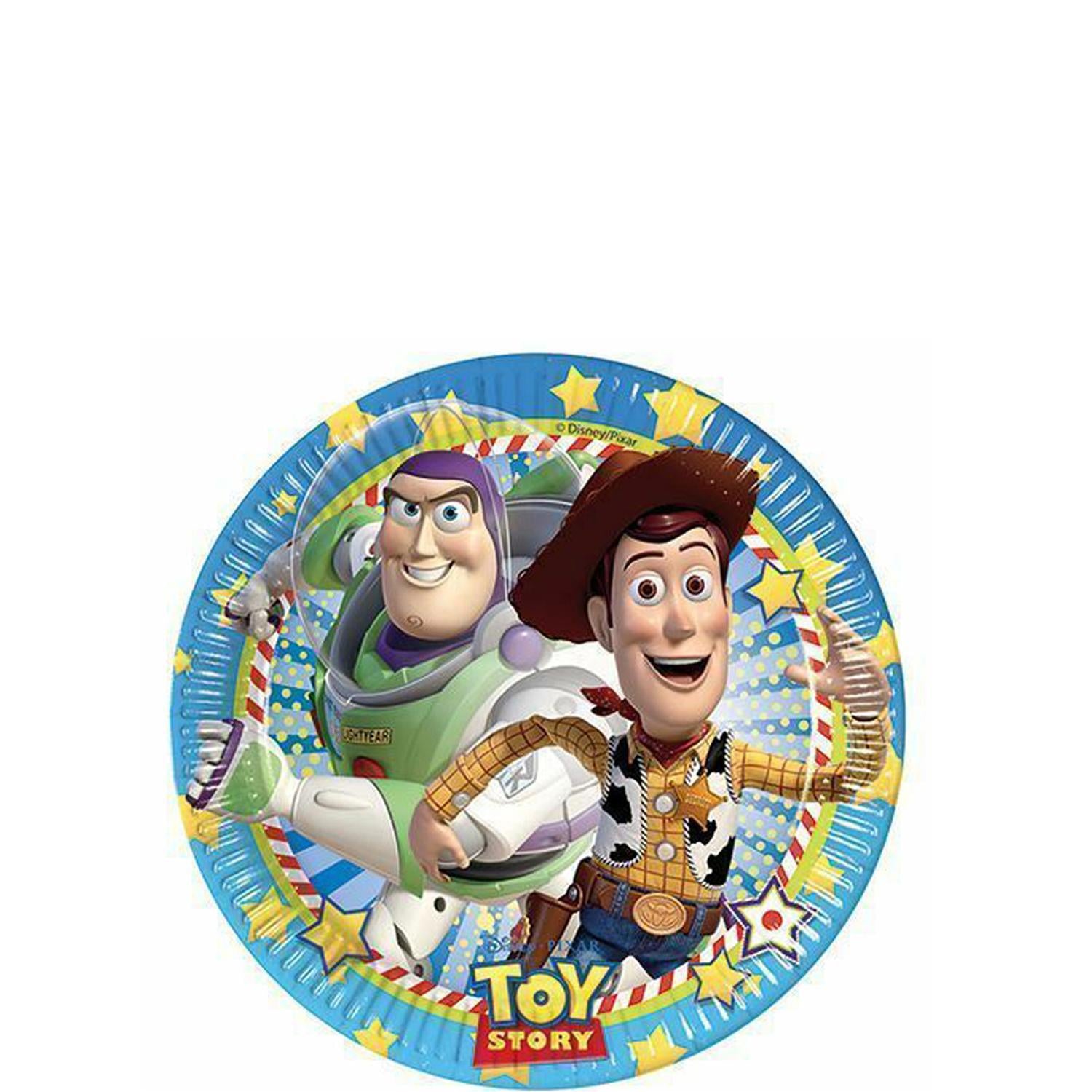 Toy Story Paper Plates 7in, 8pcs Printed Tableware - Party Centre - Party Centre