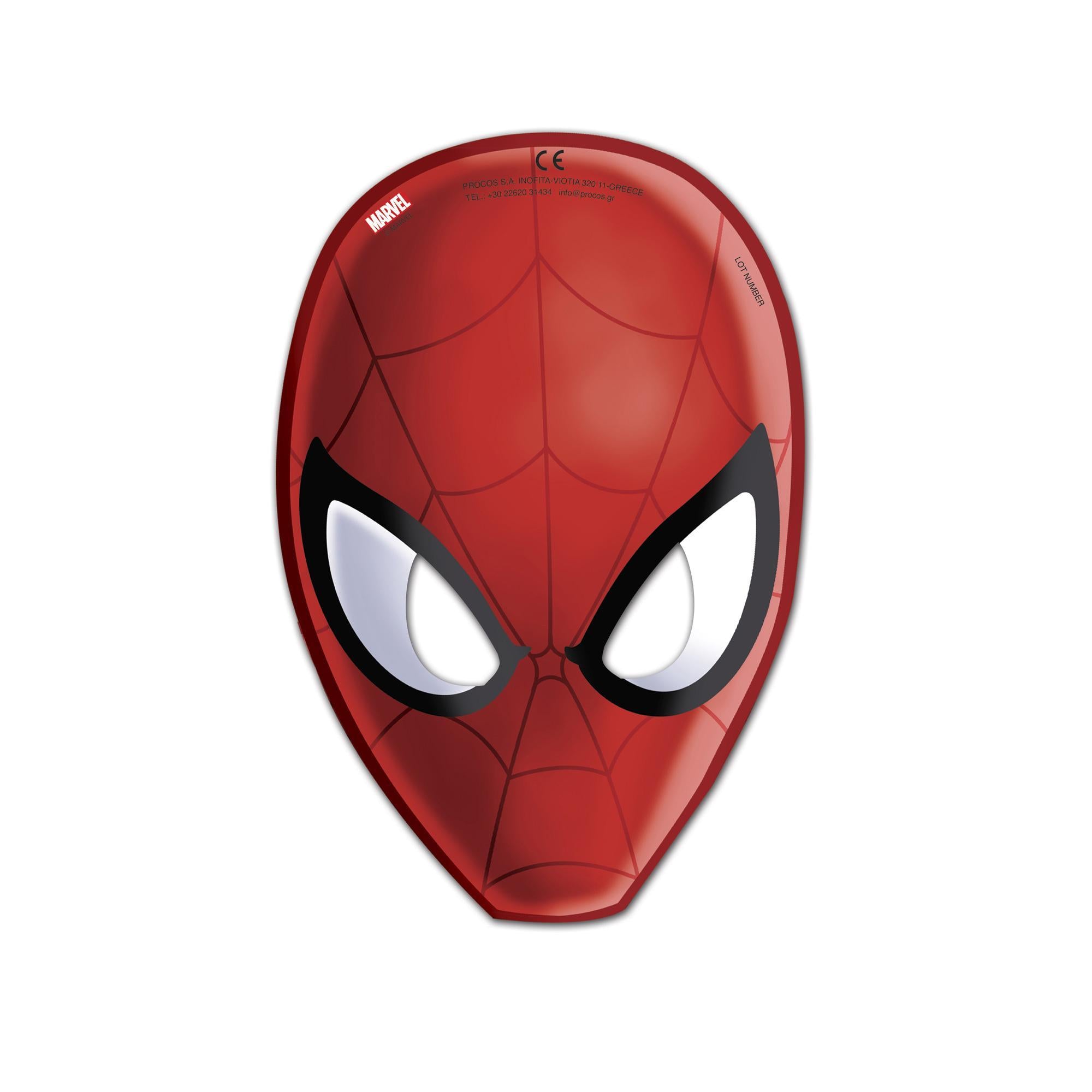 Ultimate Spiderman-Web Warriors Die-Cut Masks Costumes & Apparel - Party Centre - Party Centre