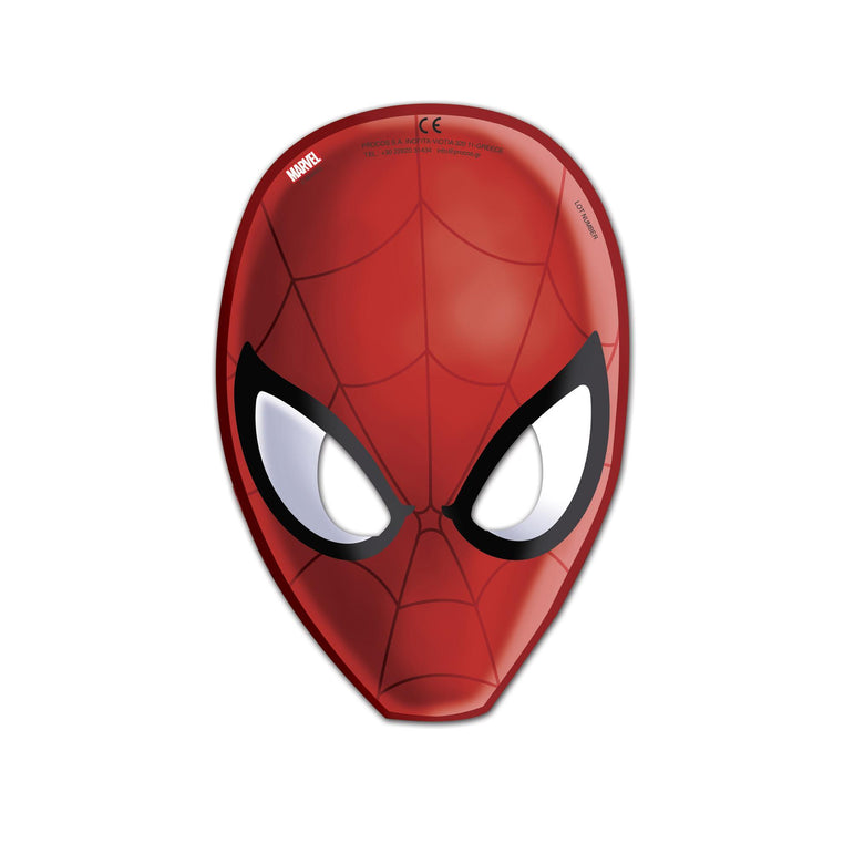 Ultimate Spiderman-Web Warriors Die-Cut Masks Costumes & Apparel - Party Centre