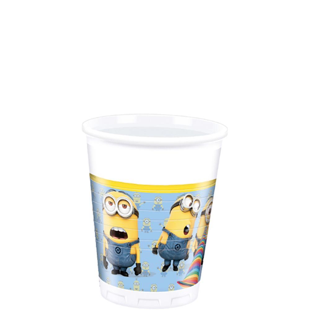 Lovely Minions Plastic Cups 7oz, 8pcs Printed Tableware - Party Centre - Party Centre