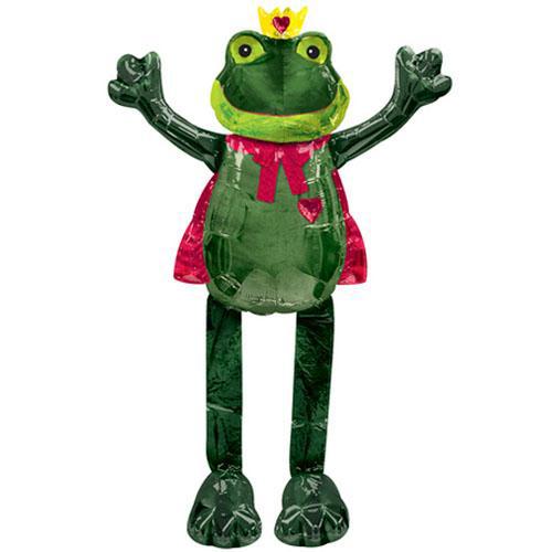 Frog Prince Airwalker Balloon 53in Balloons & Streamers - Party Centre