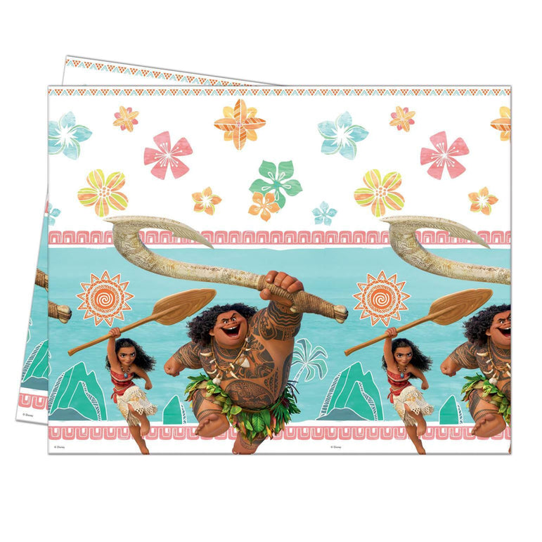 Disney Moana Plastic Tablecover Printed Tableware - Party Centre