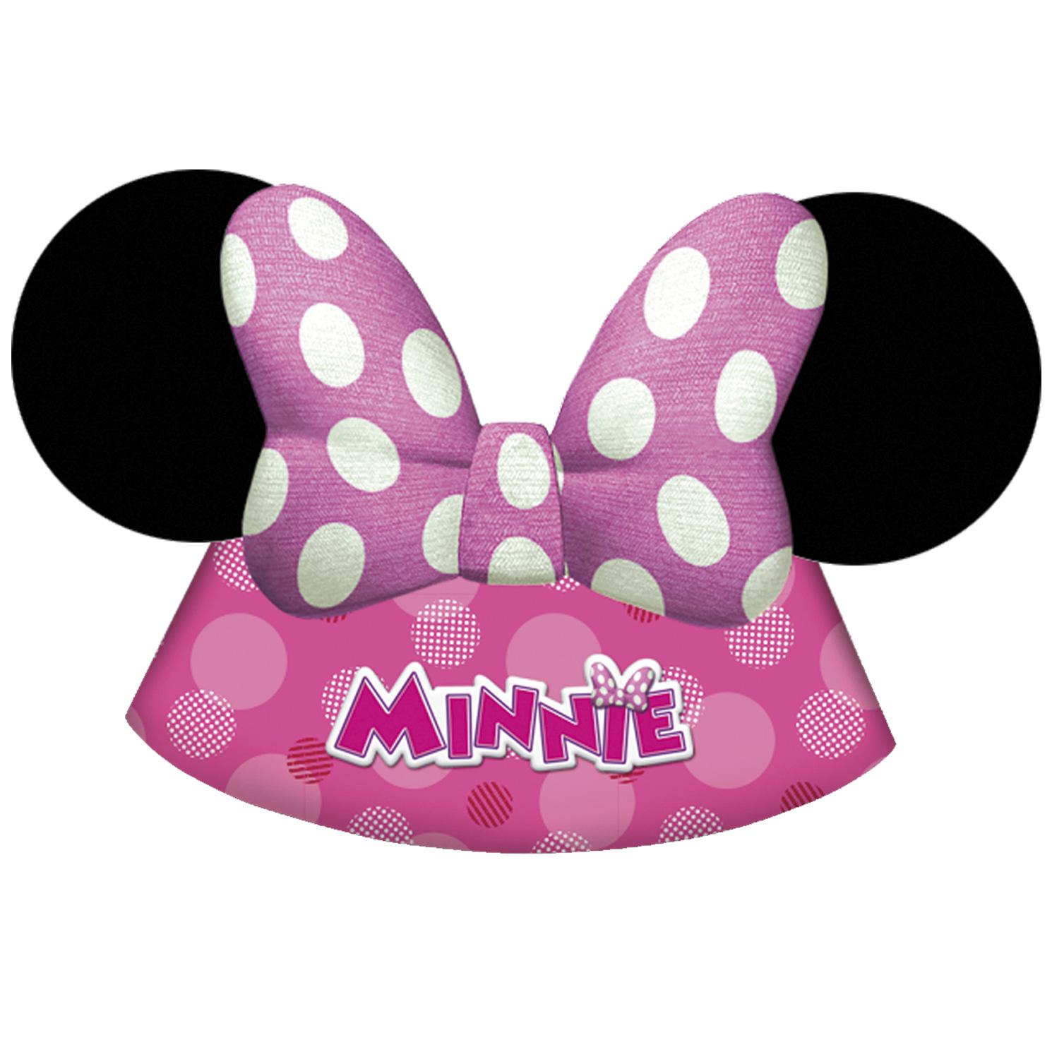 Disney Minnie Party Hats 6pcs Party Accessories - Party Centre - Party Centre