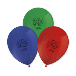 PJ Mask Printed Latex Balloons 11in, 8pcs Balloons & Streamers - Party Centre