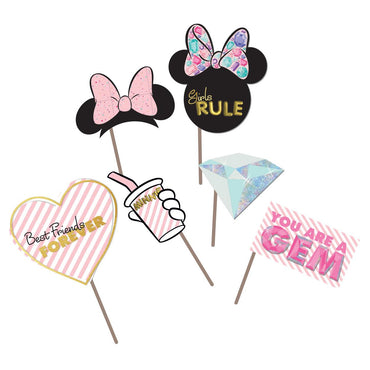 Minnie Party Gem Disney Photo Props 6pcs Party Accessories - Party Centre - Party Centre
