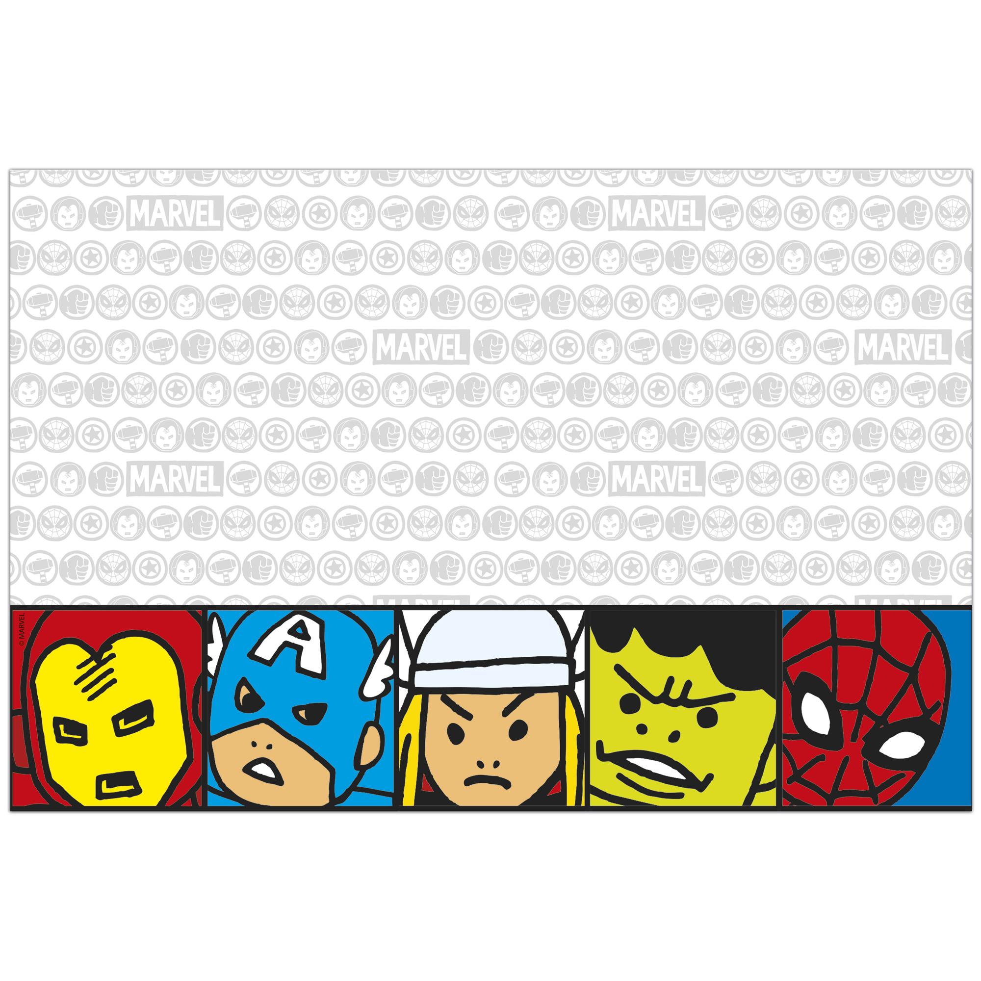 Avengers Team Power Plastic Tablecover 120x180cm Printed Tableware - Party Centre - Party Centre