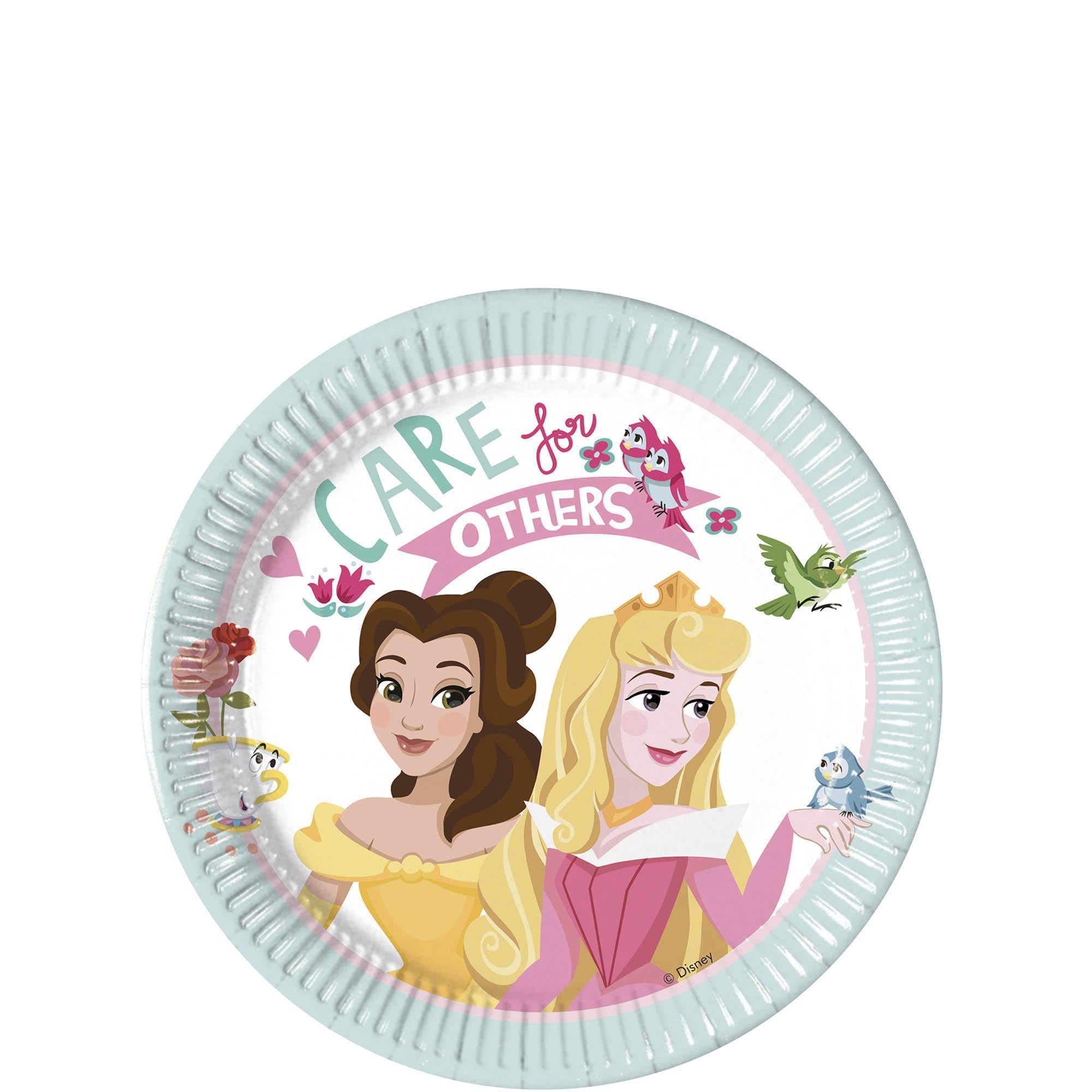 Princess Dare To Dream Paper Plates 7in, 8pcs Printed Tableware - Party Centre - Party Centre