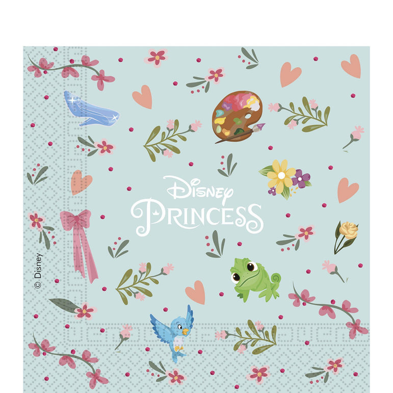 Princess Dare To Dream Lunch Tissues 20pcs Printed Tableware - Party Centre
