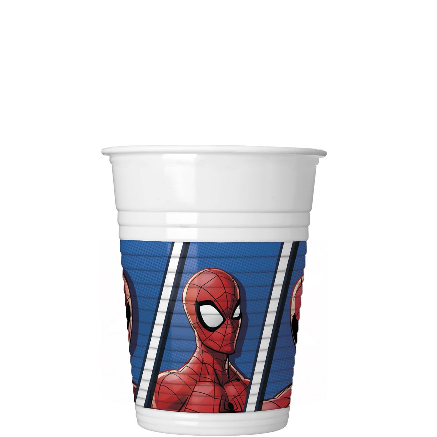 Spiderman Team Up Plastic Cups 7oz, 8pcs Printed Tableware - Party Centre - Party Centre