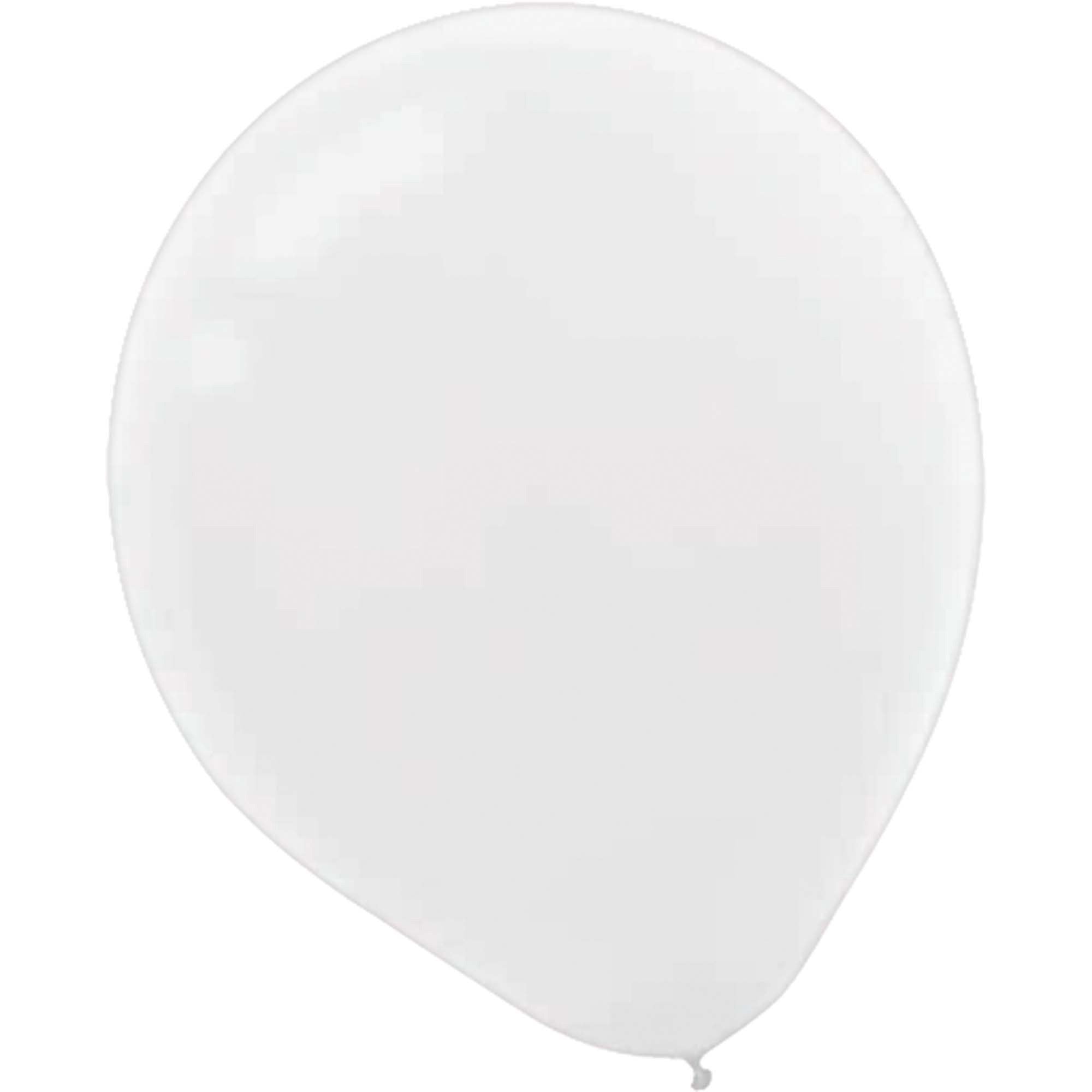 Standard White Latex Balloon 12in 50pcs Balloons & Streamers - Party Centre - Party Centre