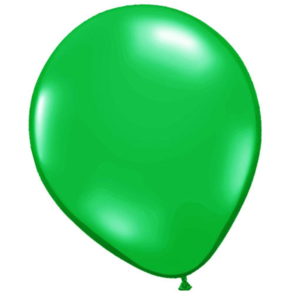 Metallic Green Latex Balloons 50pcs Balloons & Streamers - Party Centre - Party Centre
