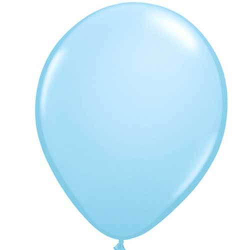 Pearl Light Blue Latex Balloons 50pcs Balloons & Streamers - Party Centre - Party Centre