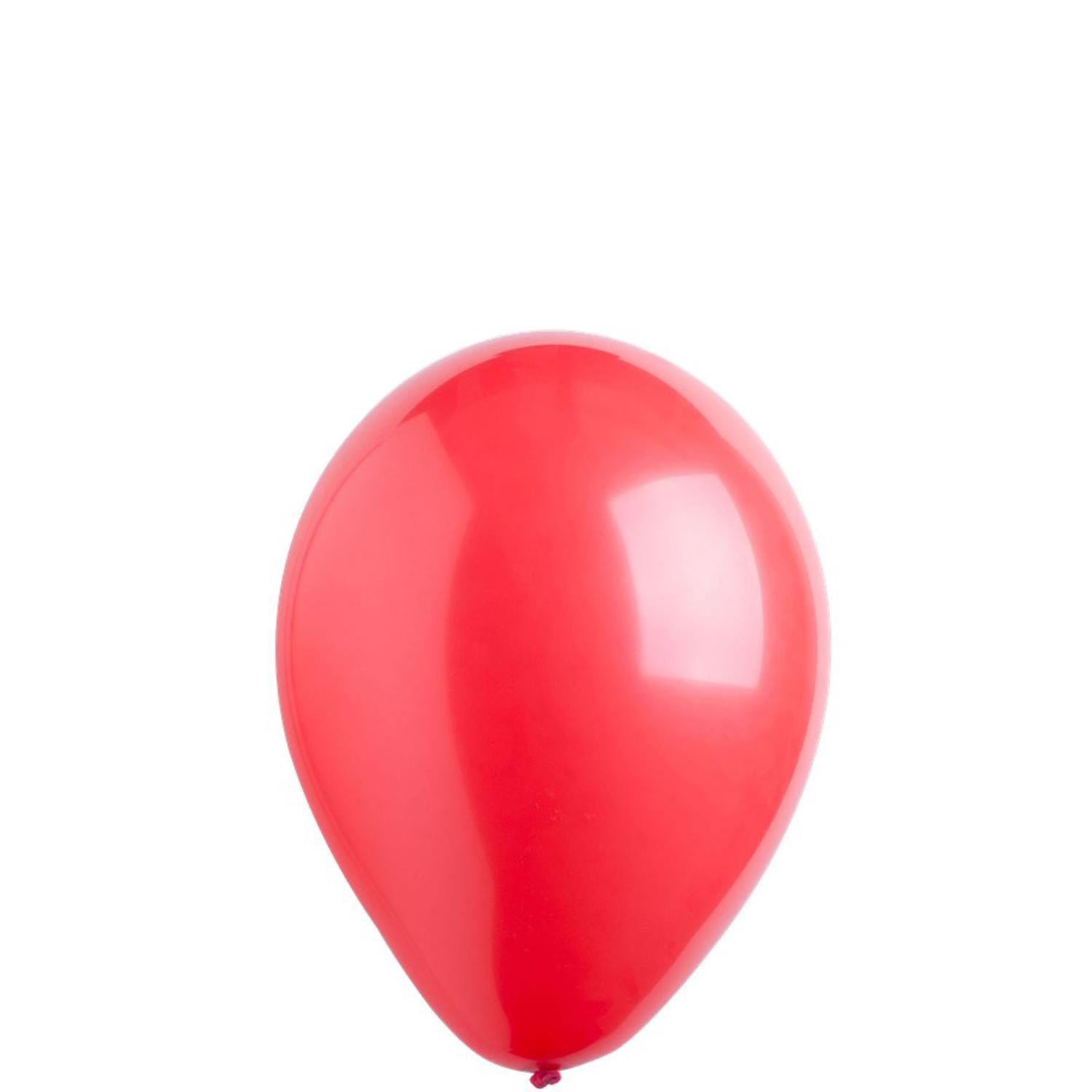 Apple Red Standard Latex Balloons 11in, 50pcs Balloons & Streamers - Party Centre - Party Centre