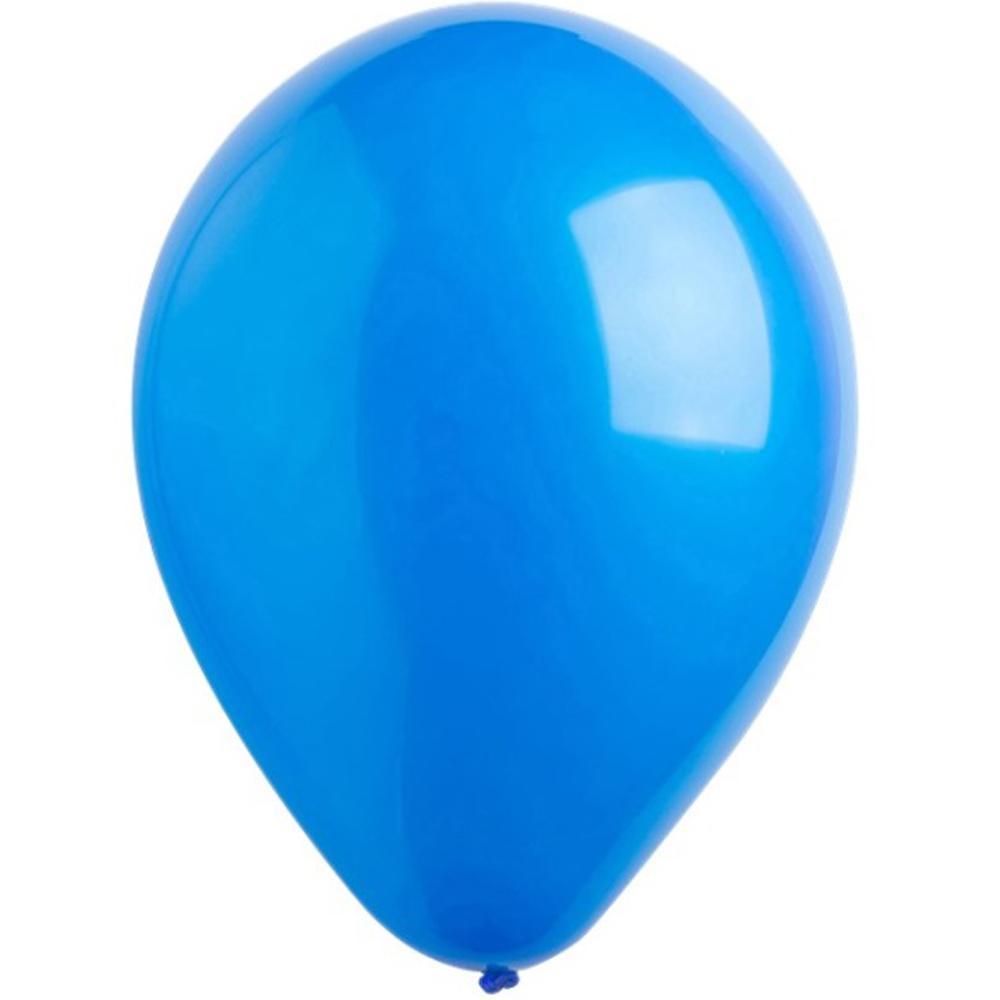 Bright Royal Blue Standard Latex Balloons 11in, 50pcs Balloons & Streamers - Party Centre - Party Centre