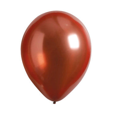 Rose Copper Satine Luxe Latex Balloons 11in, 50pcs Balloons & Streamers - Party Centre - Party Centre