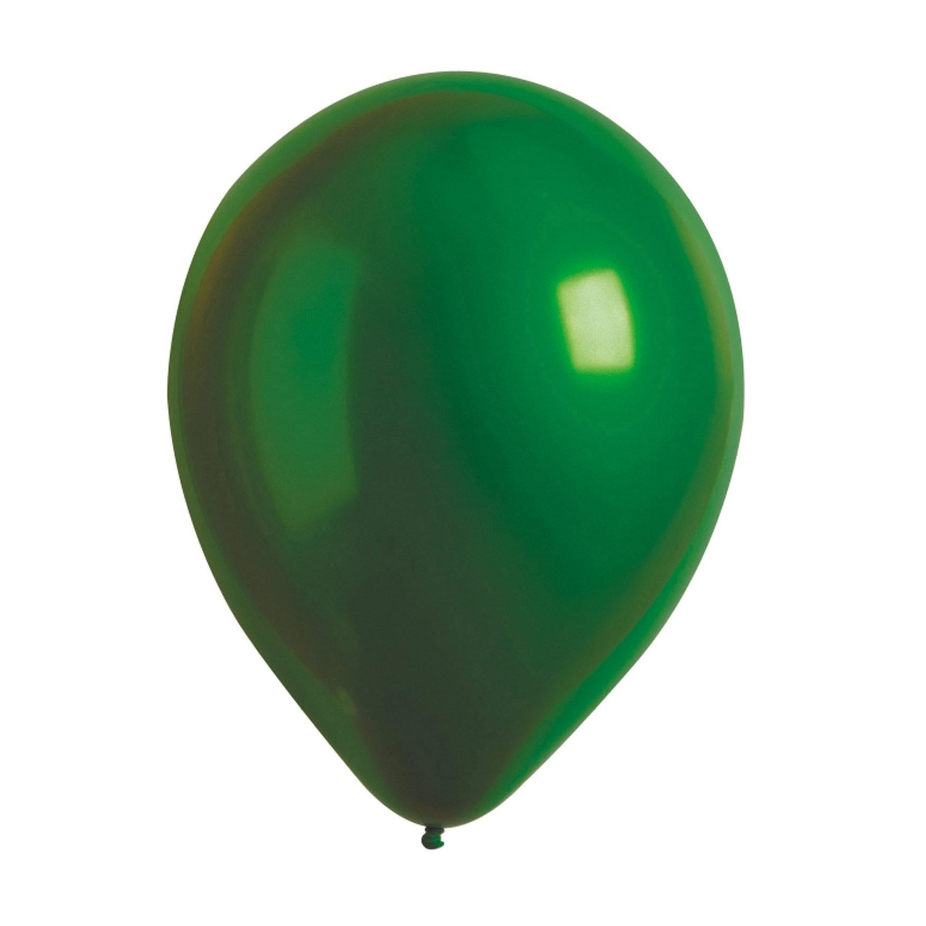 Emerald Satine Luxe Latex Balloons 11in, 50pcs Balloons & Streamers - Party Centre - Party Centre