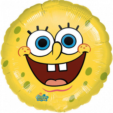 SpongeBob Smiles Foil Balloon 18in Balloons & Streamers - Party Centre - Party Centre