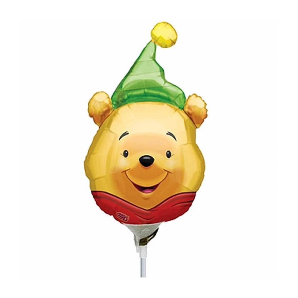 Pooh Party Hat Mini Shape Balloon Balloons & Streamers - Party Centre - Party Centre