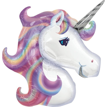 Unicorn Foil Balloon 33 x 29in Balloons & Streamers - Party Centre - Party Centre