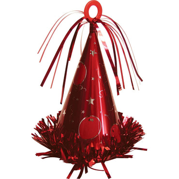 Red Hat Balloon Weight Balloons & Streamers - Party Centre - Party Centre