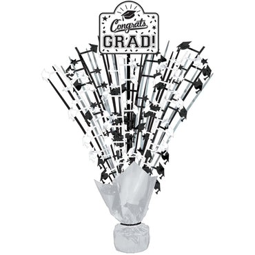 School Pride White Spray Centerpiece With Add-On Decorations - Party Centre - Party Centre