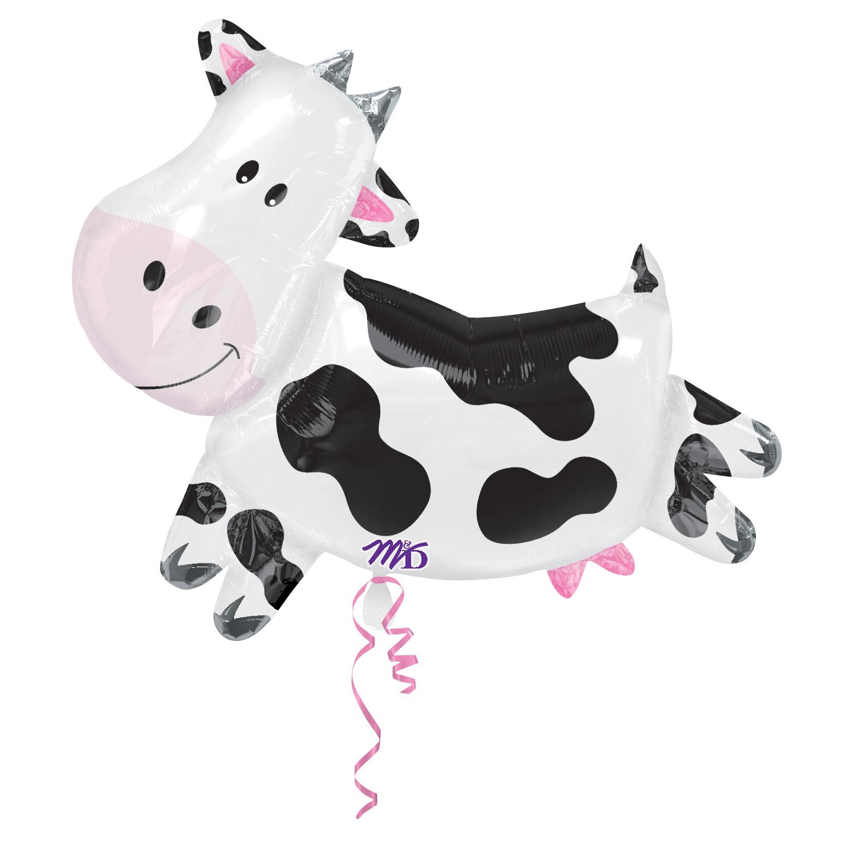 Cow Foil Balloon 30 x 28in Balloons & Streamers - Party Centre - Party Centre