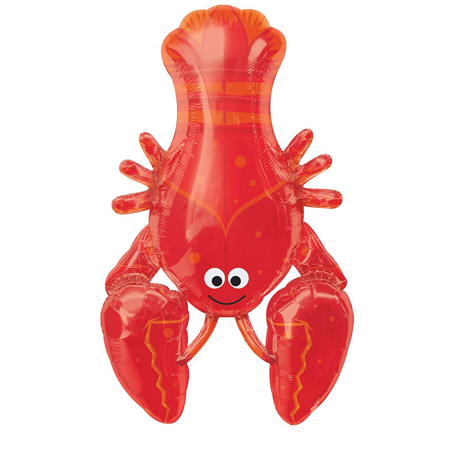 Lobster Foil Balloon 24 x 39in Balloons & Streamers - Party Centre - Party Centre