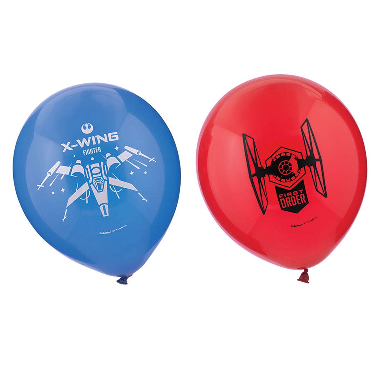 Star Wars VII Latex Balloons 6pcs Balloons & Streamers - Party Centre - Party Centre