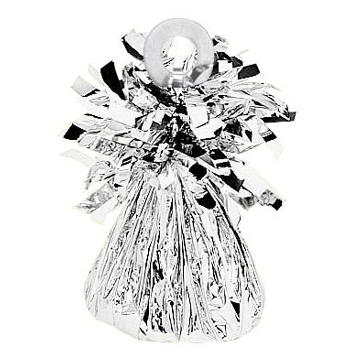 Silver Foil Balloon Weight 6oz Balloons & Streamers - Party Centre - Party Centre