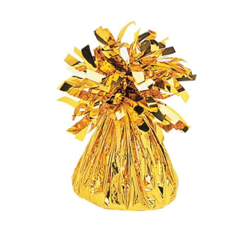 Gold Foil Balloon Weight 6oz Balloons & Streamers - Party Centre - Party Centre