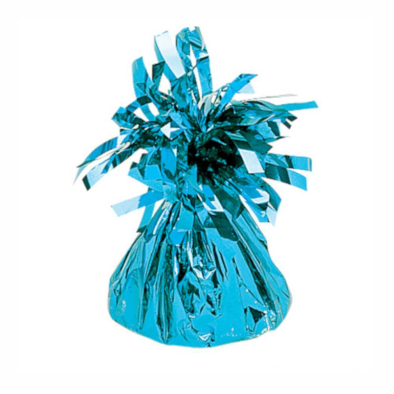 Baby Blue Foil Balloon Weight 6oz Balloons & Streamers - Party Centre