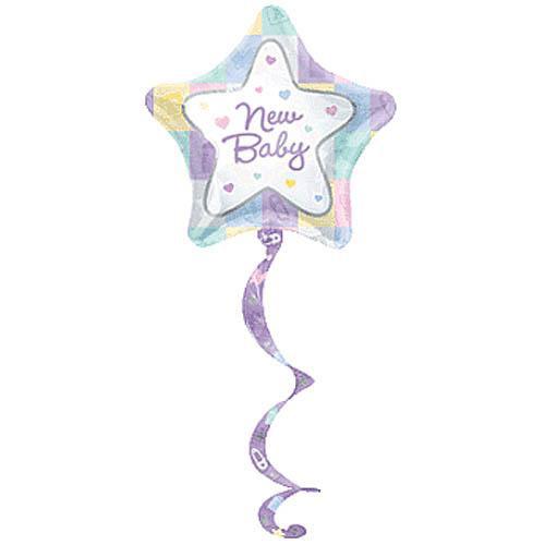 New Baby Coil Tail Airwalker Balloon Balloons & Streamers - Party Centre