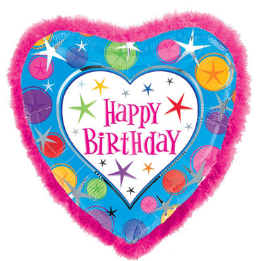 Happy Birthday SuperShape Balloon 81cm Balloons & Streamers - Party Centre - Party Centre