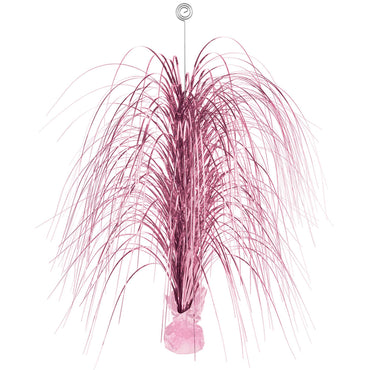 New Pink Large Spray Foil Centerpiece 28in Decorations - Party Centre - Party Centre