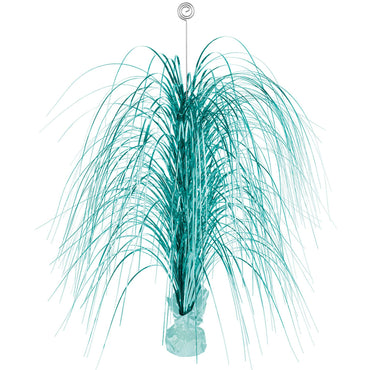 Robin's Egg Blue Large Spray Foil Centerpiece 28in Decorations - Party Centre - Party Centre