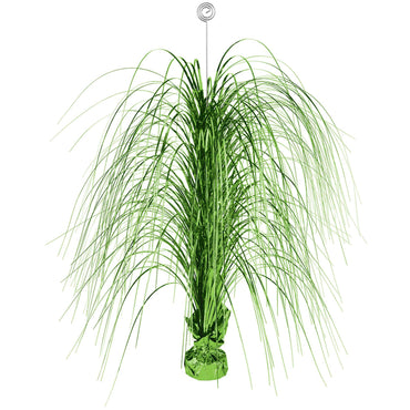 Kiwi Green Large Spray Foil Centerpiece 28in Decorations - Party Centre - Party Centre