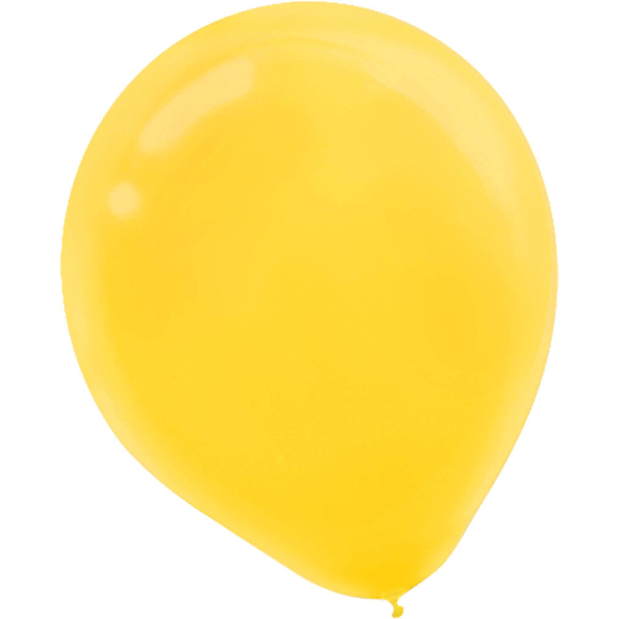 Yellow Sunshine Latex Balloons 5in, 50pcs Balloons & Streamers - Party Centre - Party Centre