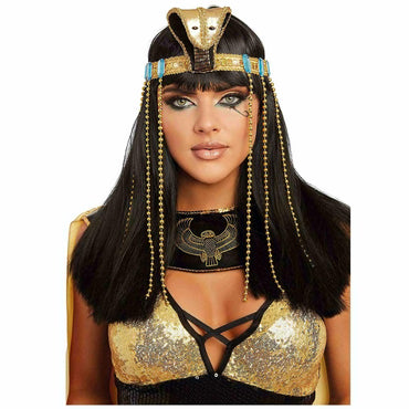 Adult Cleopatra Headpiece Standard Costumes & Apparel - Party Centre - Party Centre