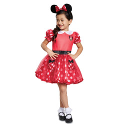 Toddler Red Minnie Mouse Deluxe Costume