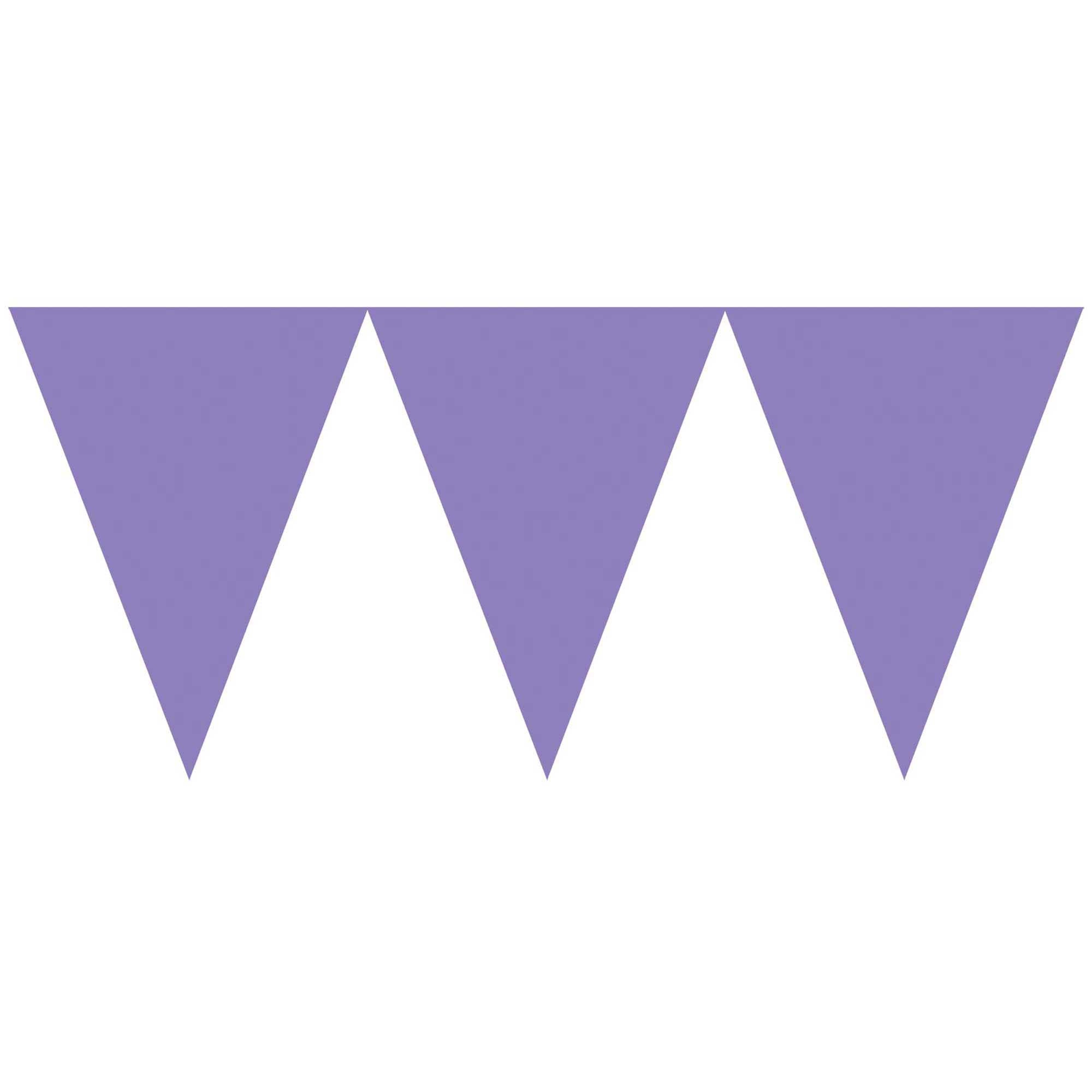 New Purple Pennant Banner Decorations - Party Centre - Party Centre